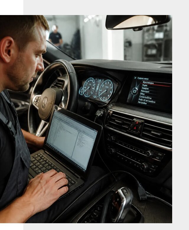 Русификация приборной панели BMW для авто в Кулебаках от компании