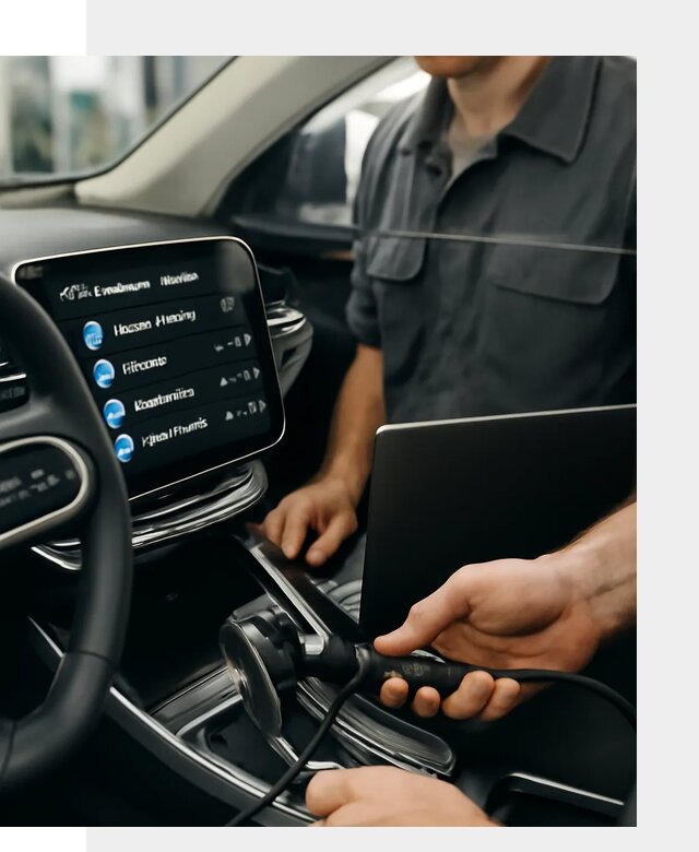Установка приложений Geely для мультимедиа автомобиля в Кулебаках