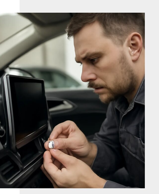 Установка SIM карты в авто для мультимедиа в Кулебаках