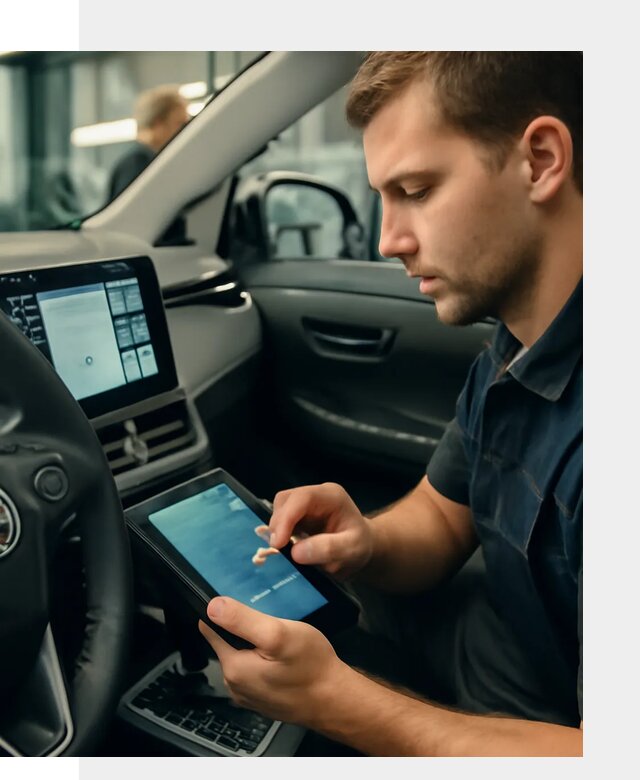 Установка приложений Toyota на мультимедиа в Кулебаках